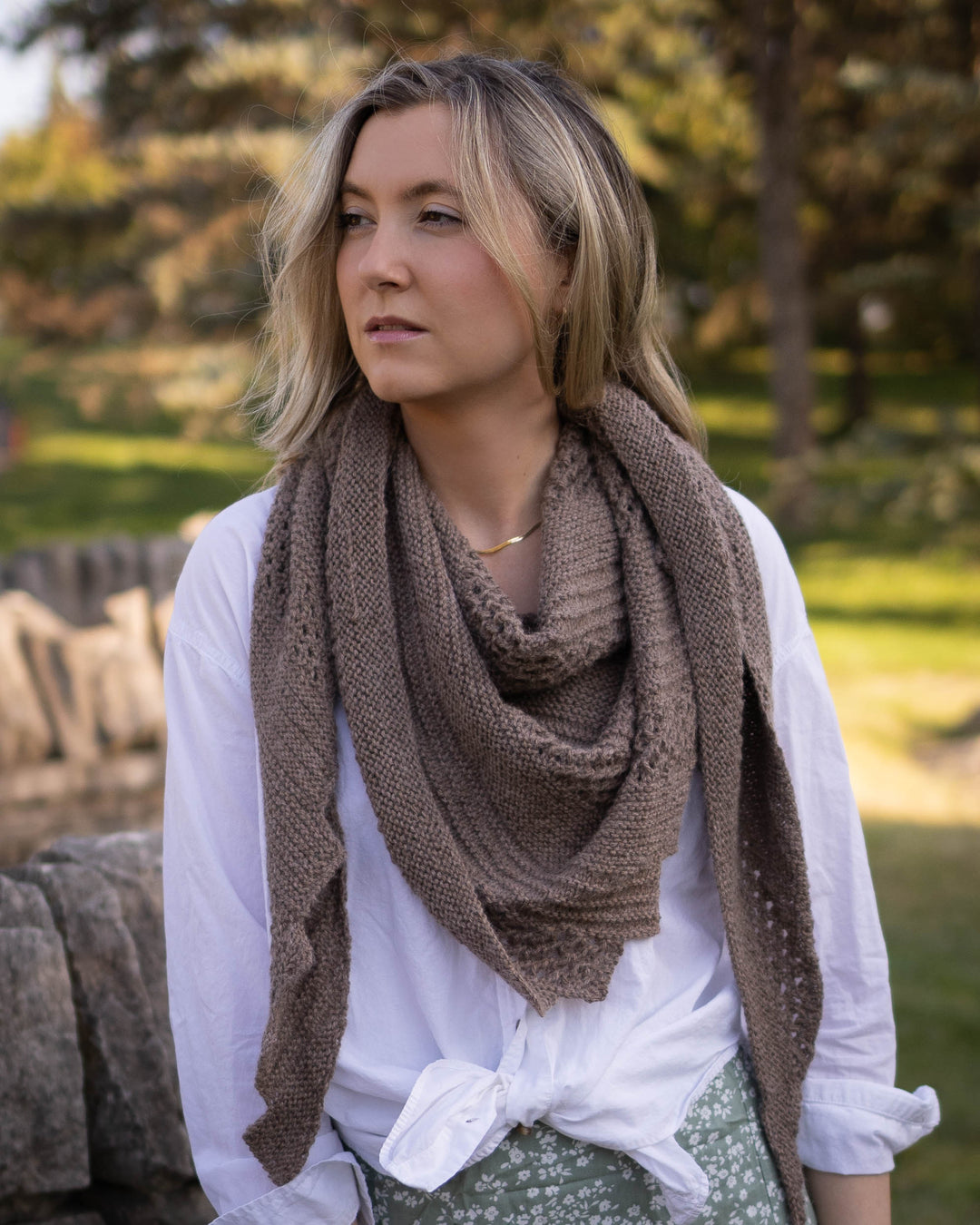 Stepping Stones Shawl