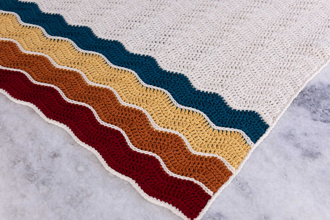 Wavy Baby Blanket
