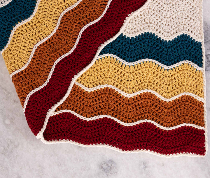 Wavy Baby Blanket