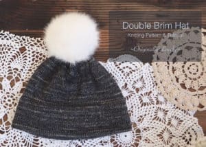 Double Brim Hat Knitting Pattern and Tutorial