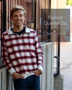 Flannel Quarter Zip