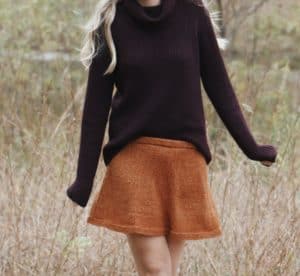 Asher Skirt Knitting Pattern