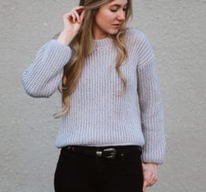 April Sweater Crochet Pattern