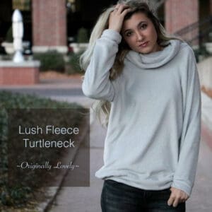Lush Fleece Turtleneck