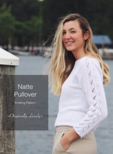 Natte Pullover Knitting Pattern