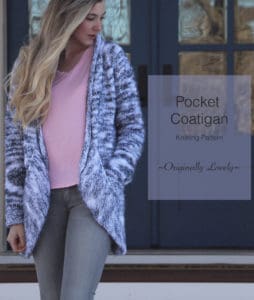 Pocket Coatigan Knitting Pattern