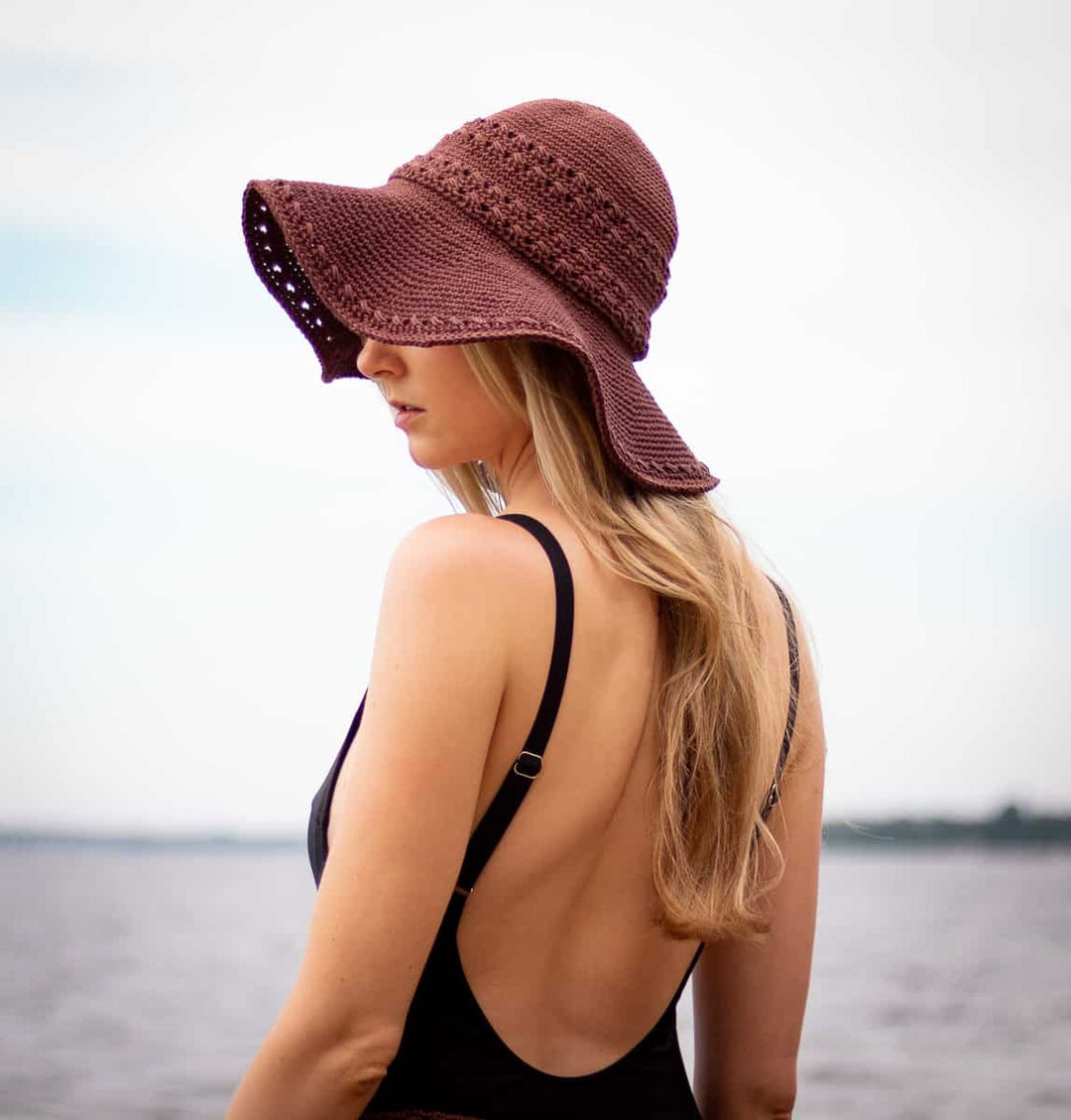 Seaside Sun Hat Crochet Pattern