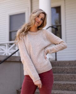 October Sweater Knitting Pattern