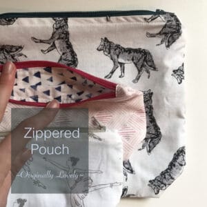 Zippered Pouch Tutorial