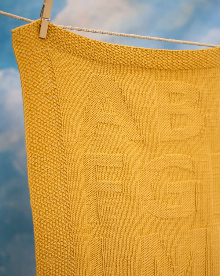 Alphabet Baby Blanket