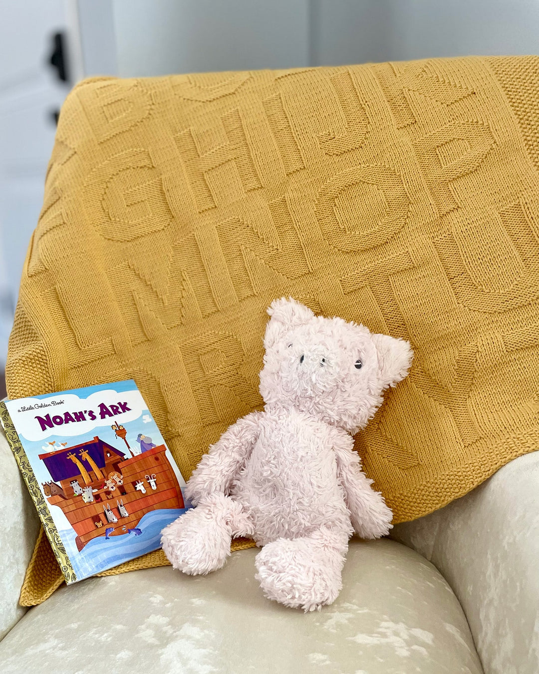 Alphabet Baby Blanket