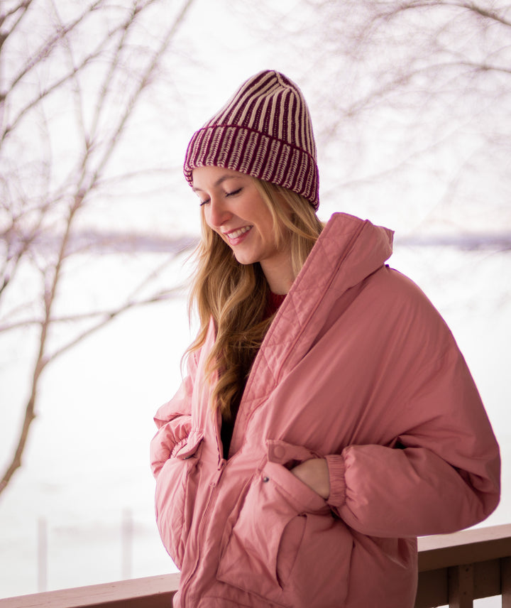 Brioche Ribbed Hat