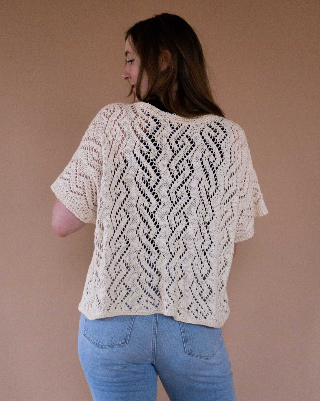 Diamond Lace Ruana