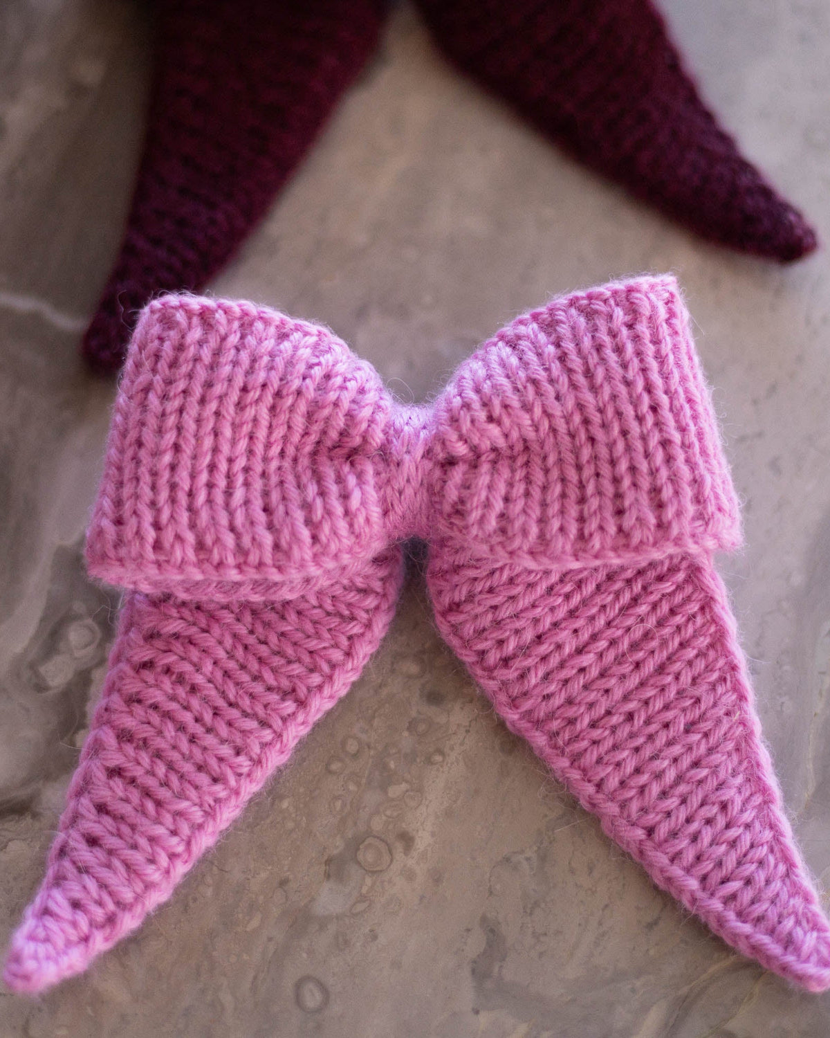 Knit Bow Knitting Pattern – Originally Lovely