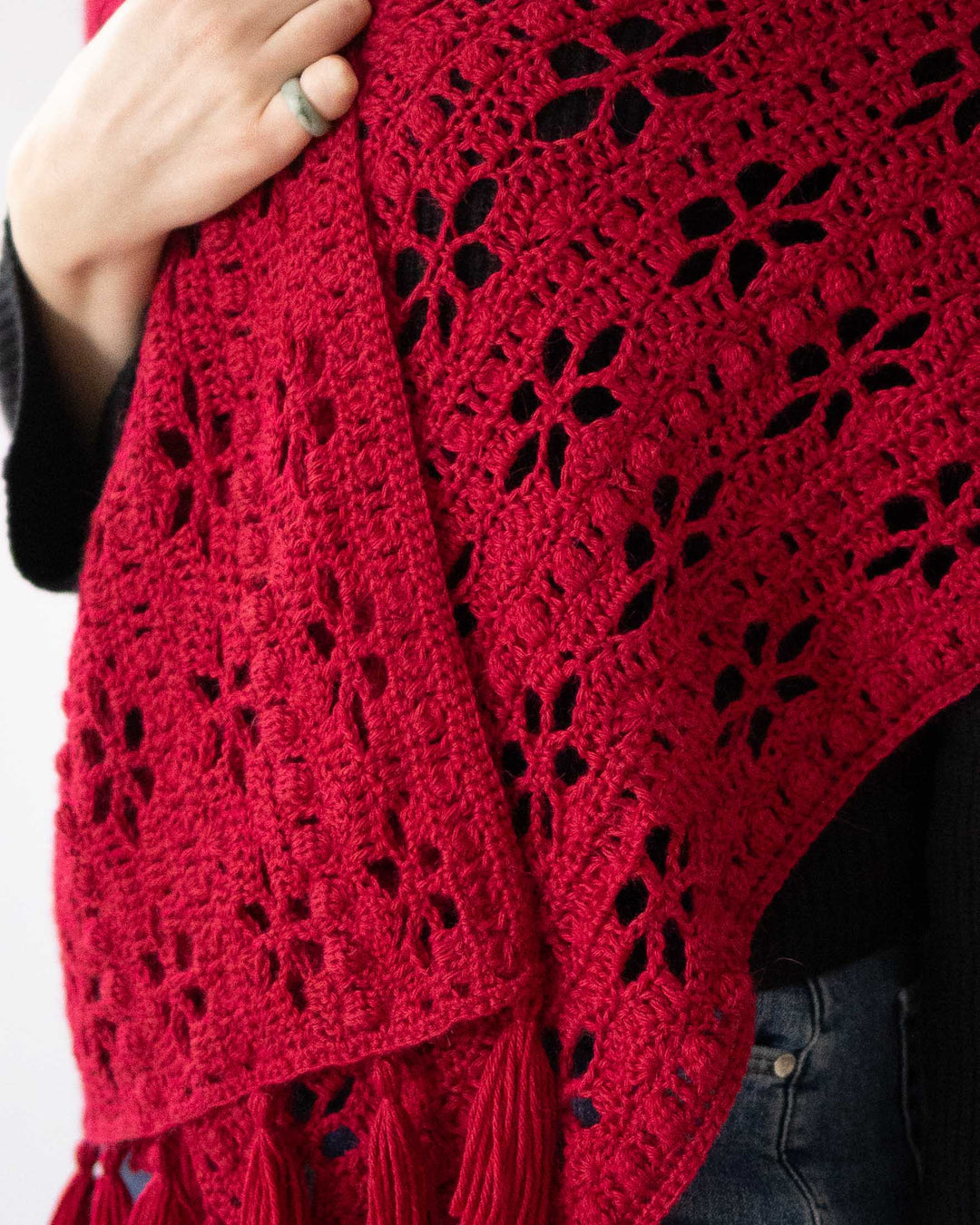 Poinsettia Shawl