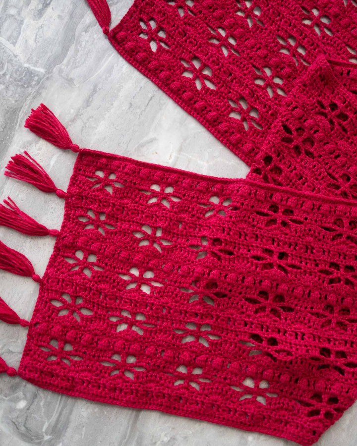 Poinsettia Shawl