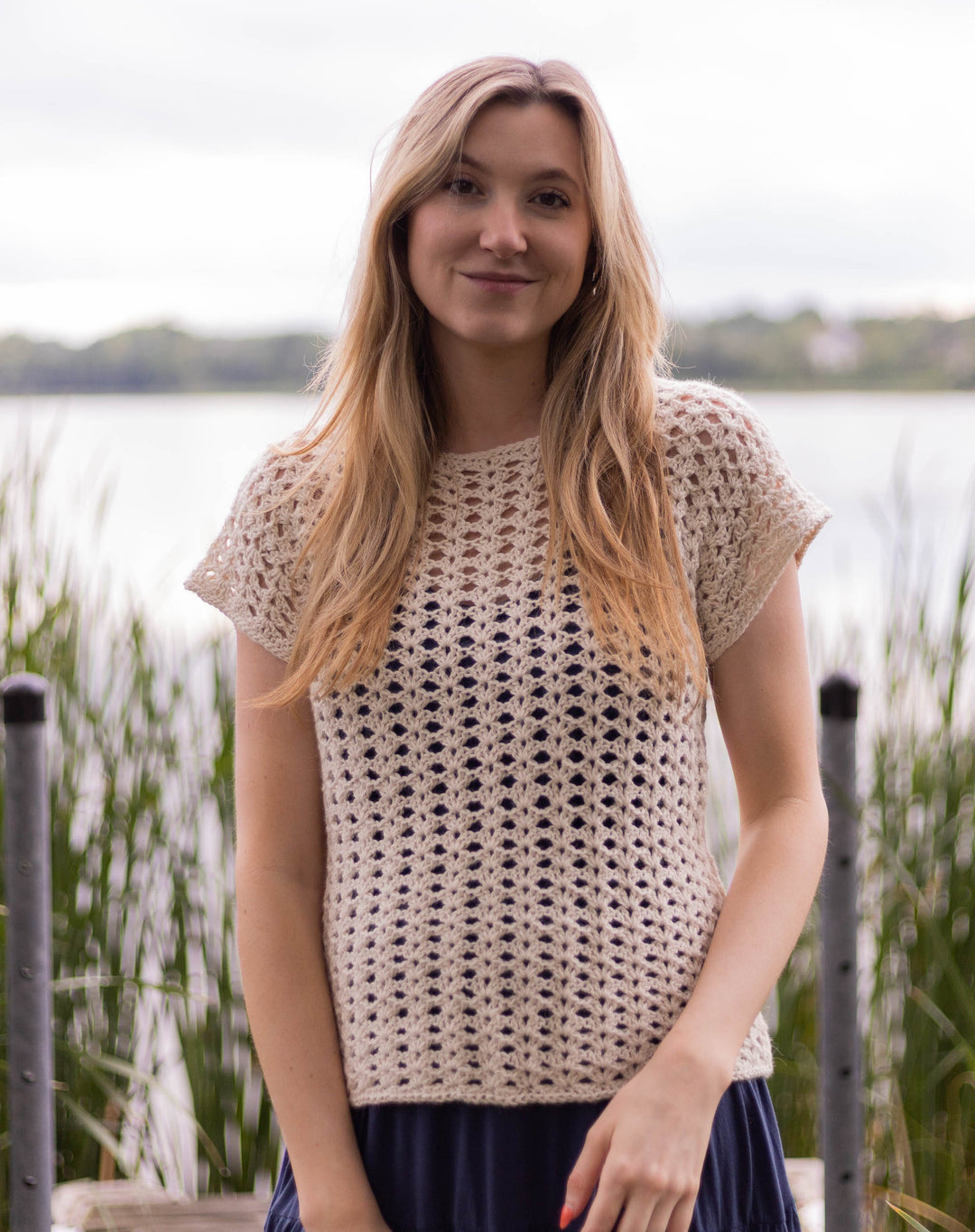 Iris Stitch Tee