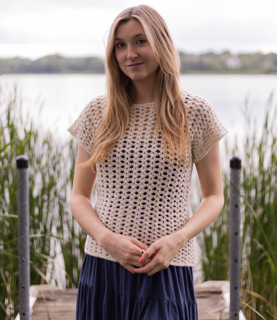Iris Stitch Tee