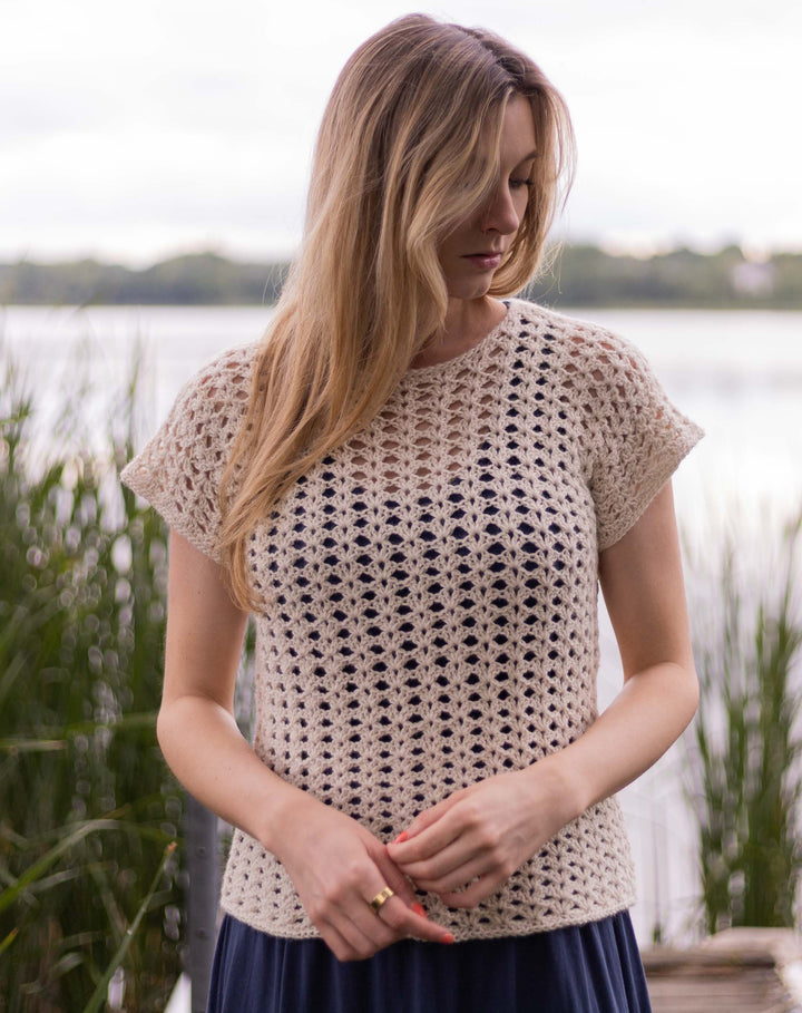 Iris Stitch Tee