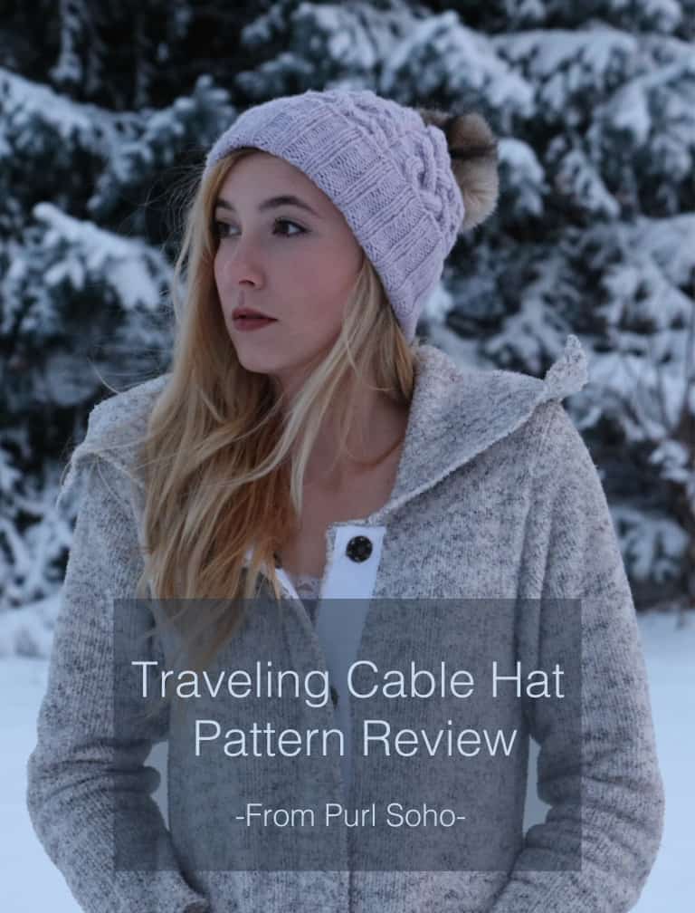 Pattern Review:  Traveling Cable Hat