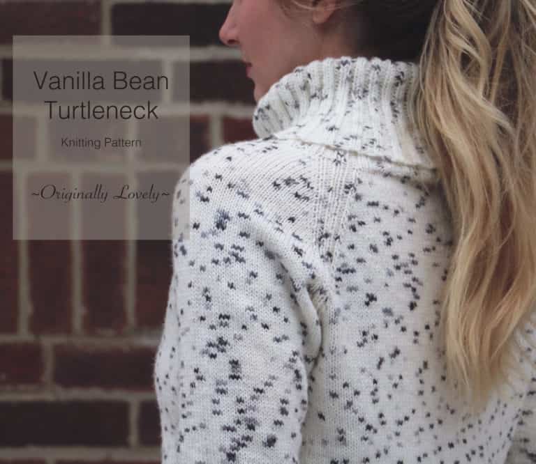 Vanilla Bean Turtleneck Knitting Pattern