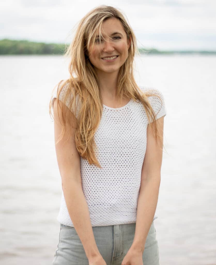perfect crochet t-shirt main image