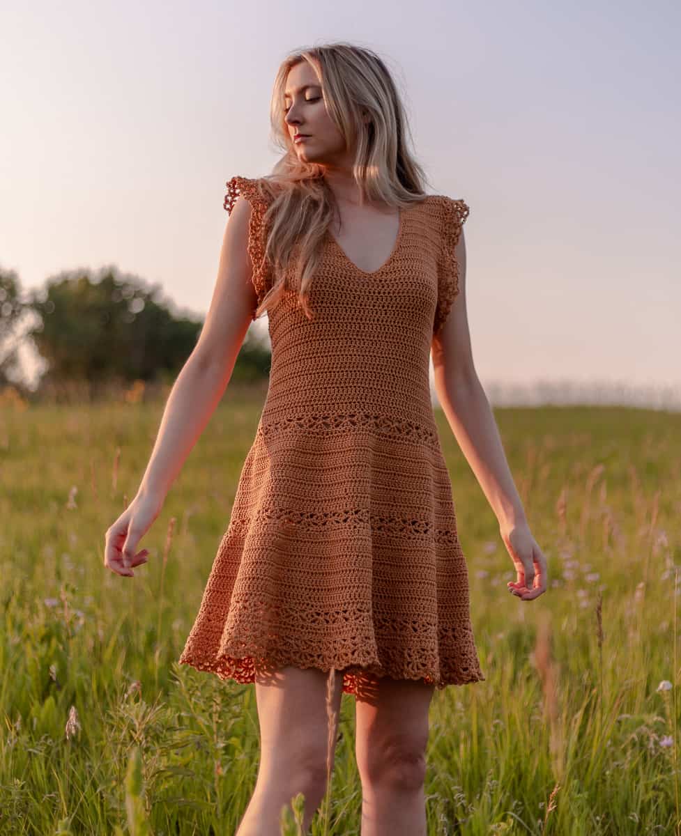 Golden Hour Sun Dress Crochet Pattern - Originally Lovely