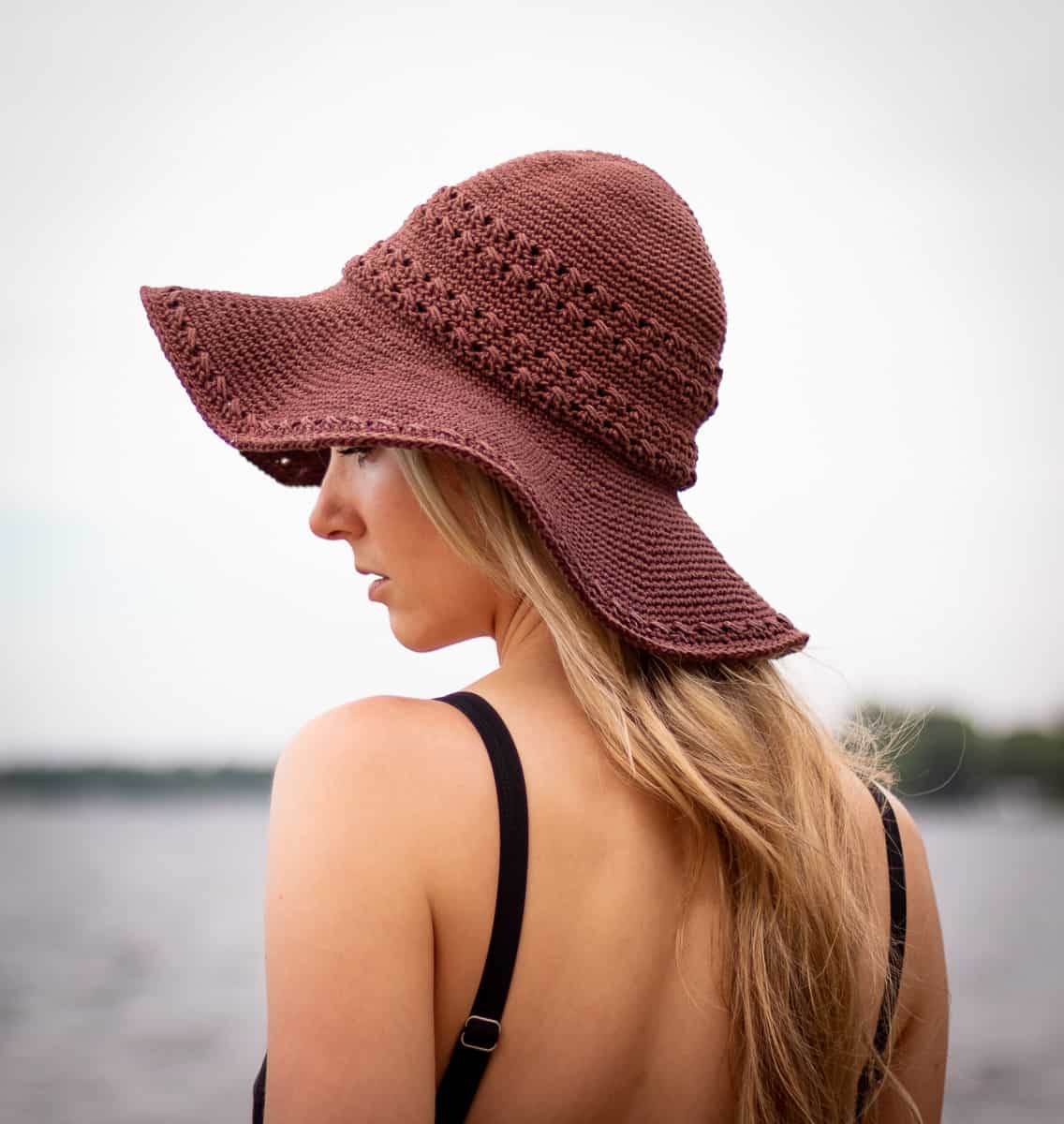 Seaside Sun Hat Crochet Pattern - Originally Lovely