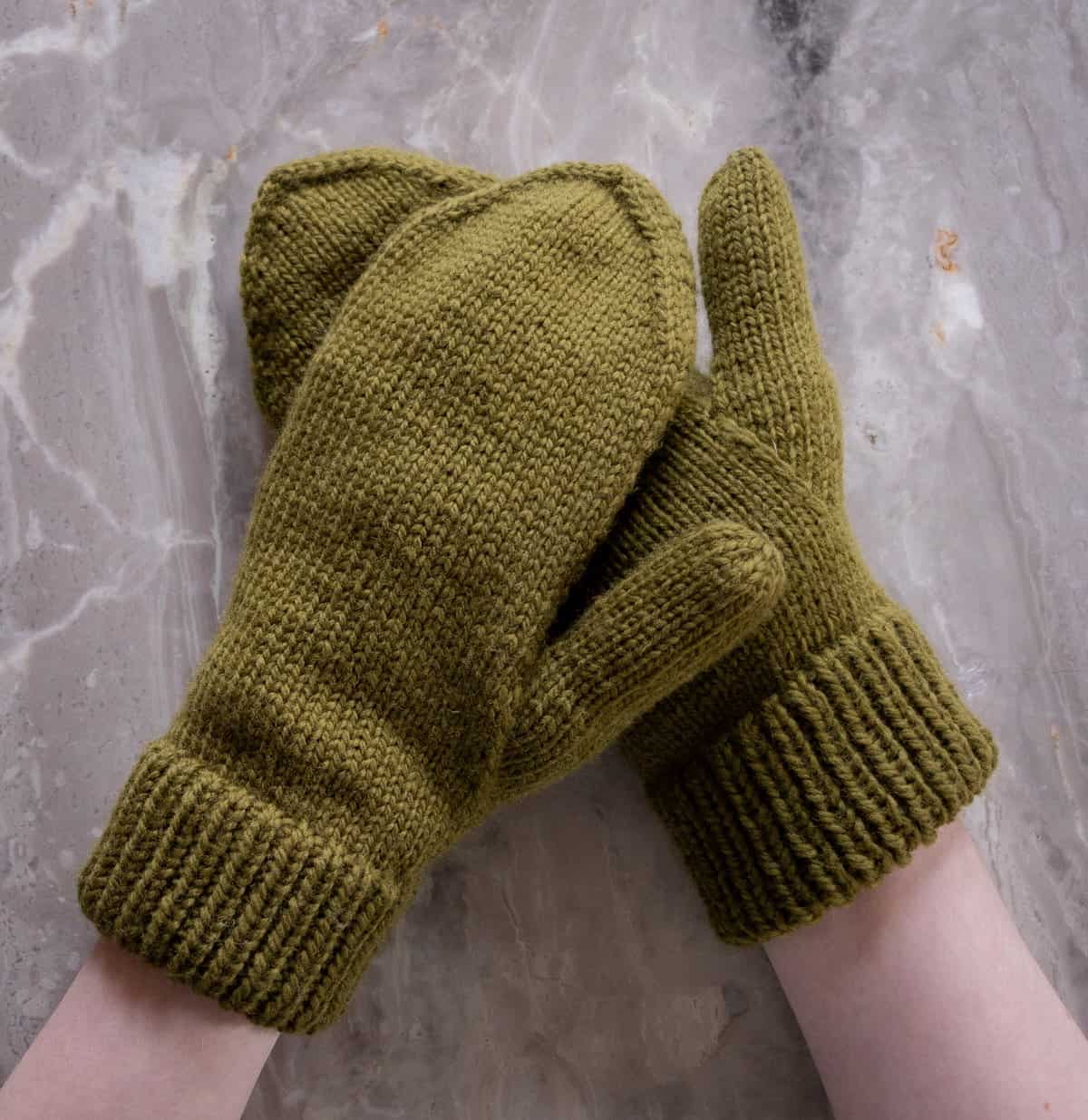 Spruce Mittens Knitting Pattern - Originally Lovely