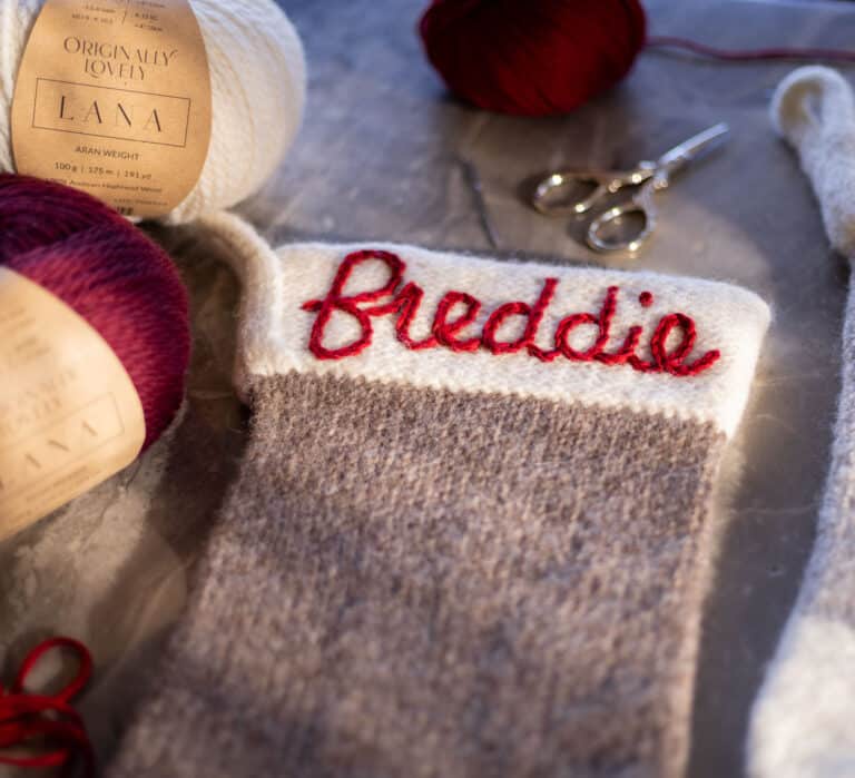 How to Personalize a Christmas Stocking